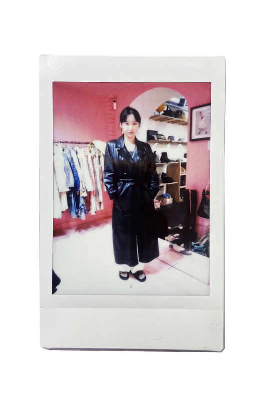 Leather Trench Coat
