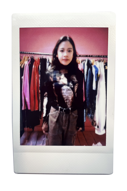 FW 2001 Marlene dietrich mesh top