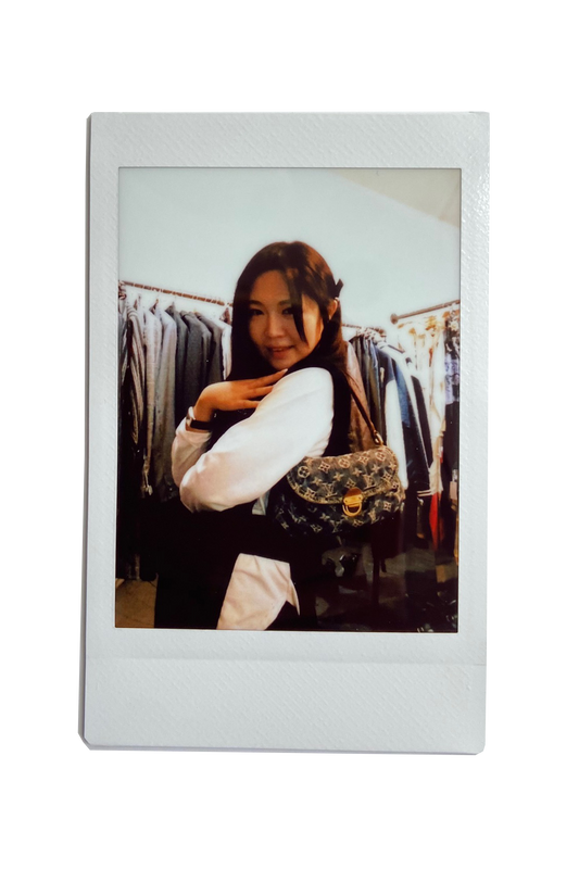 2006 Blue Denim Pleaty Bag