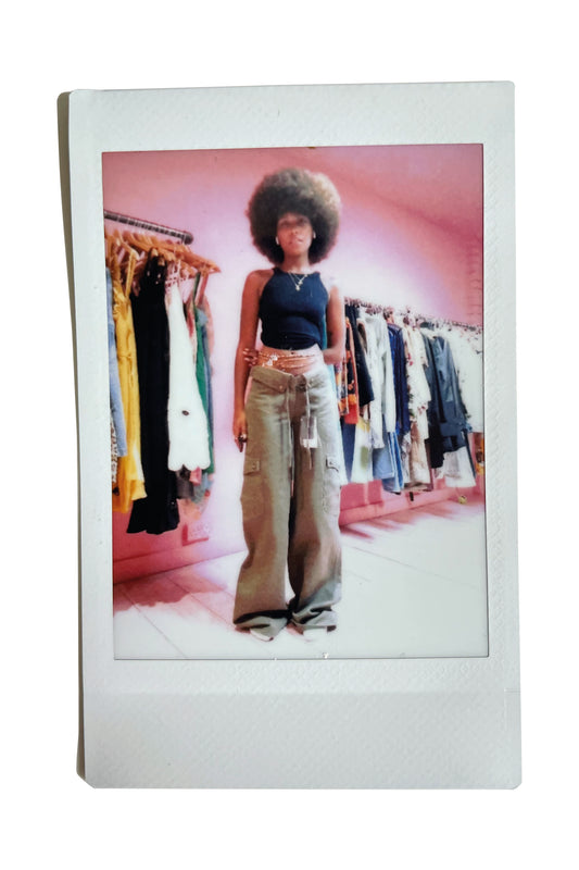 2000's Green Cargo Trousers