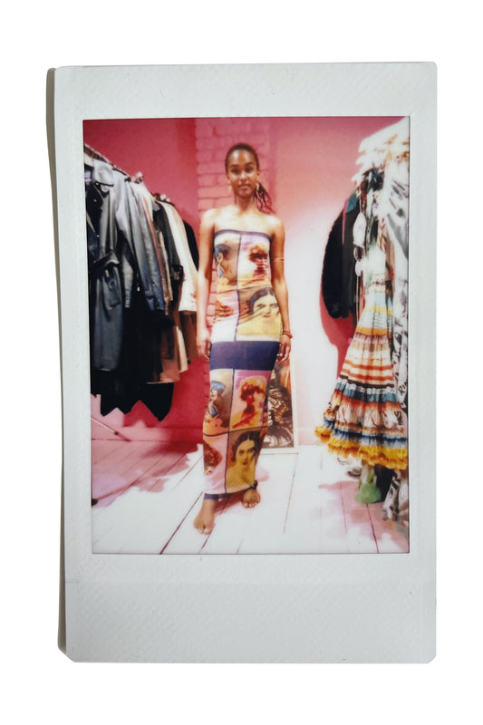 SS 2002 Portrait dress