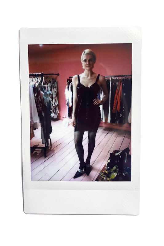 SS 1987 iconic cone bust corset dress