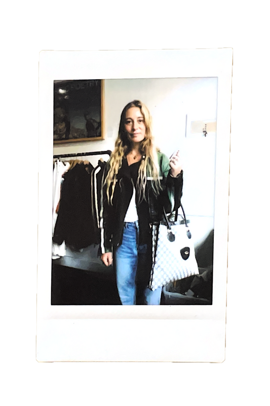 leather tote bag