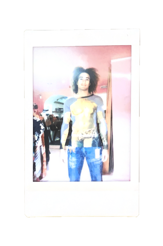 Makoa in Vintage S/S 1999 Soleil Venus De Milo Mesh top