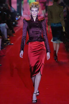 F/W 2004 Runway Quilted Silk Jacket