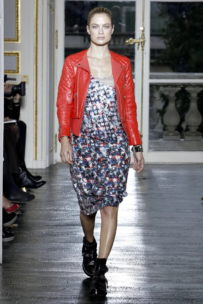 Balenciaga S/S 2012 Quilted Leather Biker Jacket