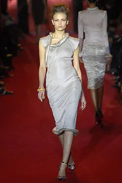 Vintage F/W 2004 Black Midi Dress