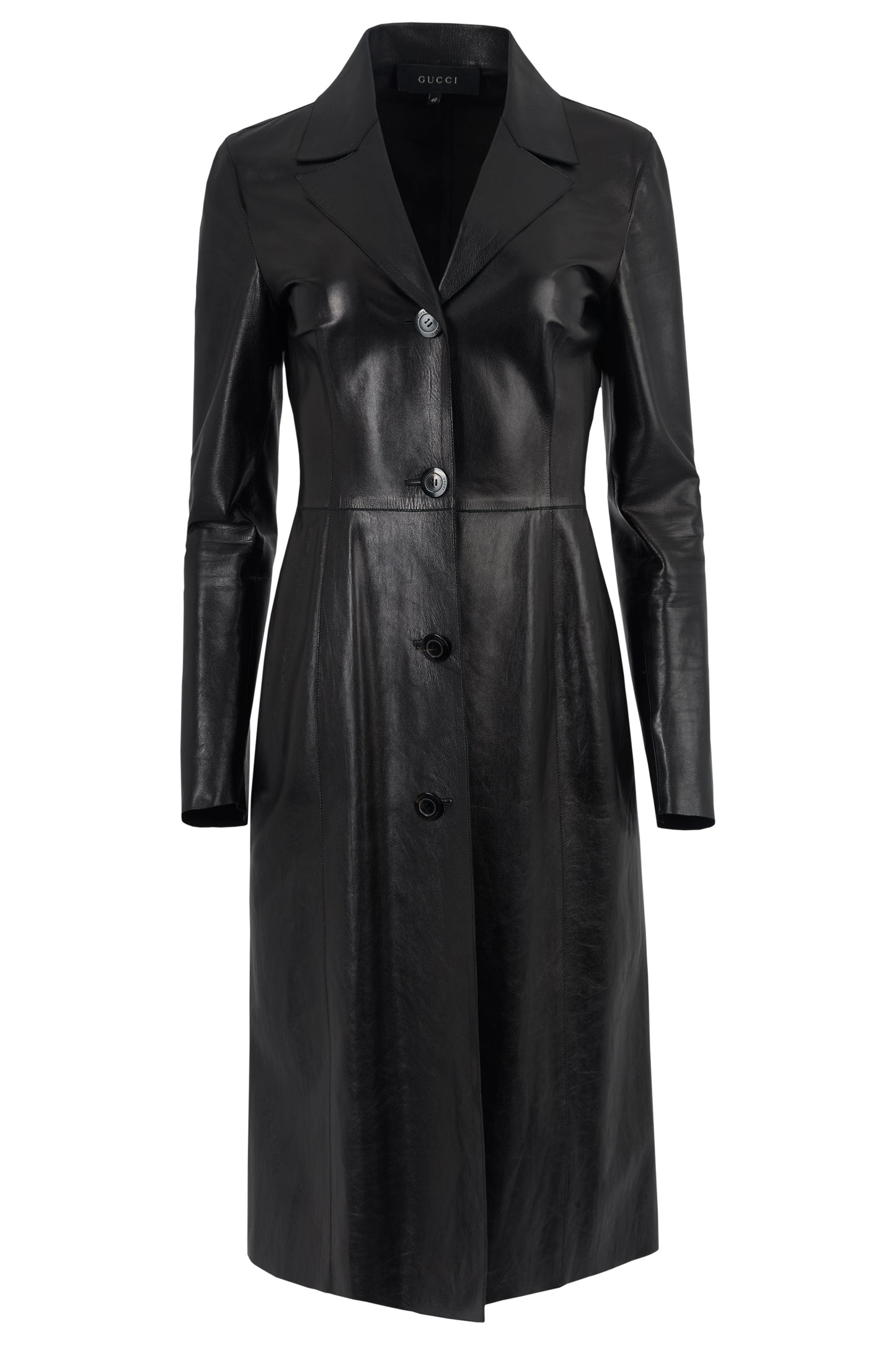 Vintage Gucci F/W 1996 Long Leather Coat