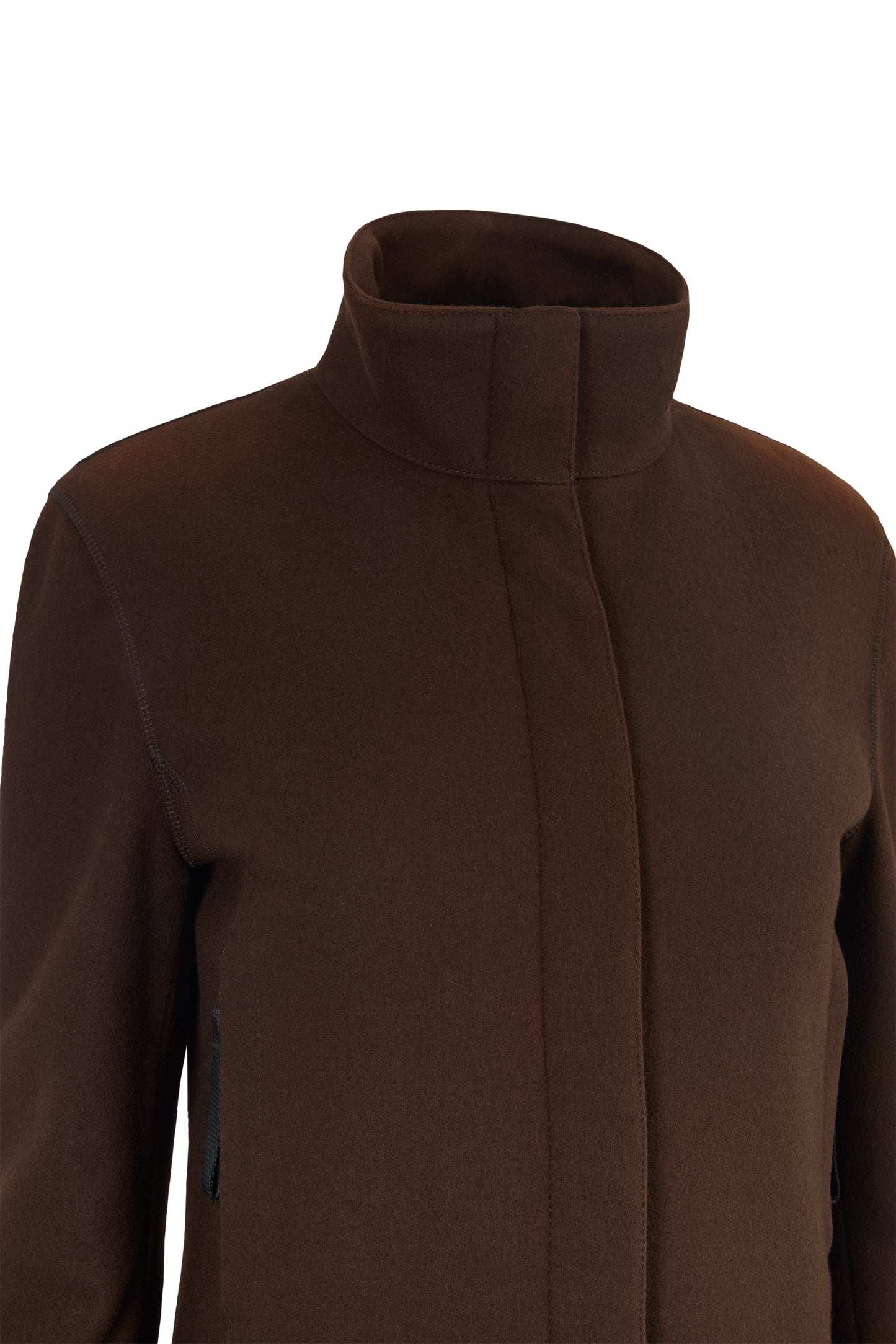 Vintage 2000's Prada Brown Wool Coat
