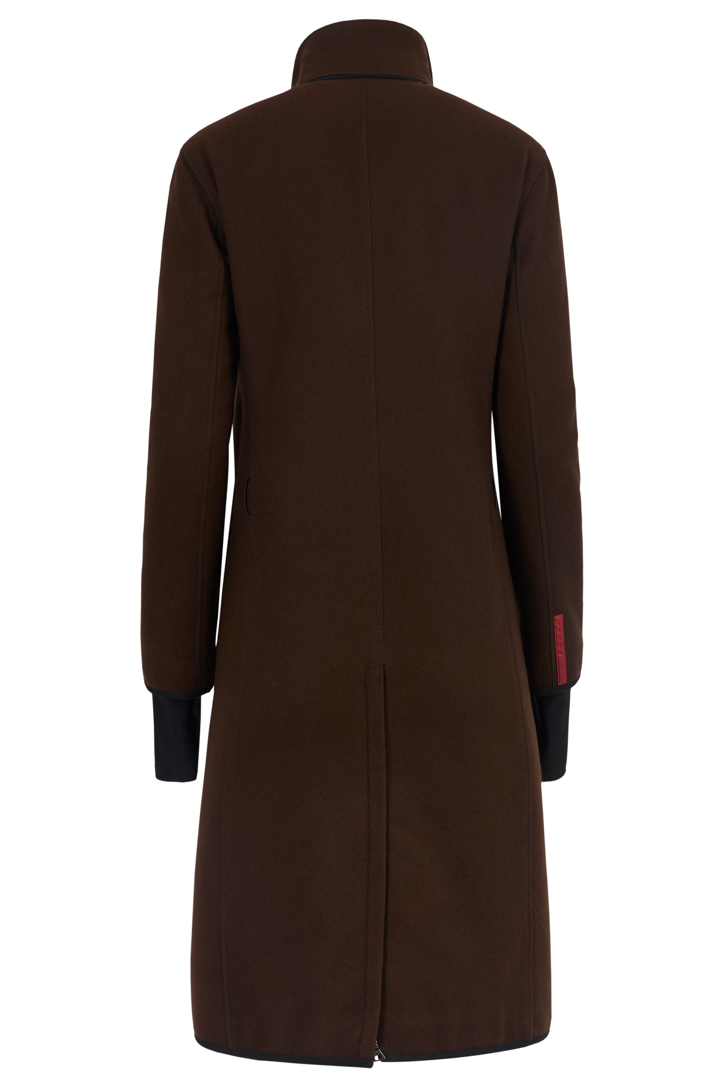 Vintage 2000's Prada Brown Wool Coat