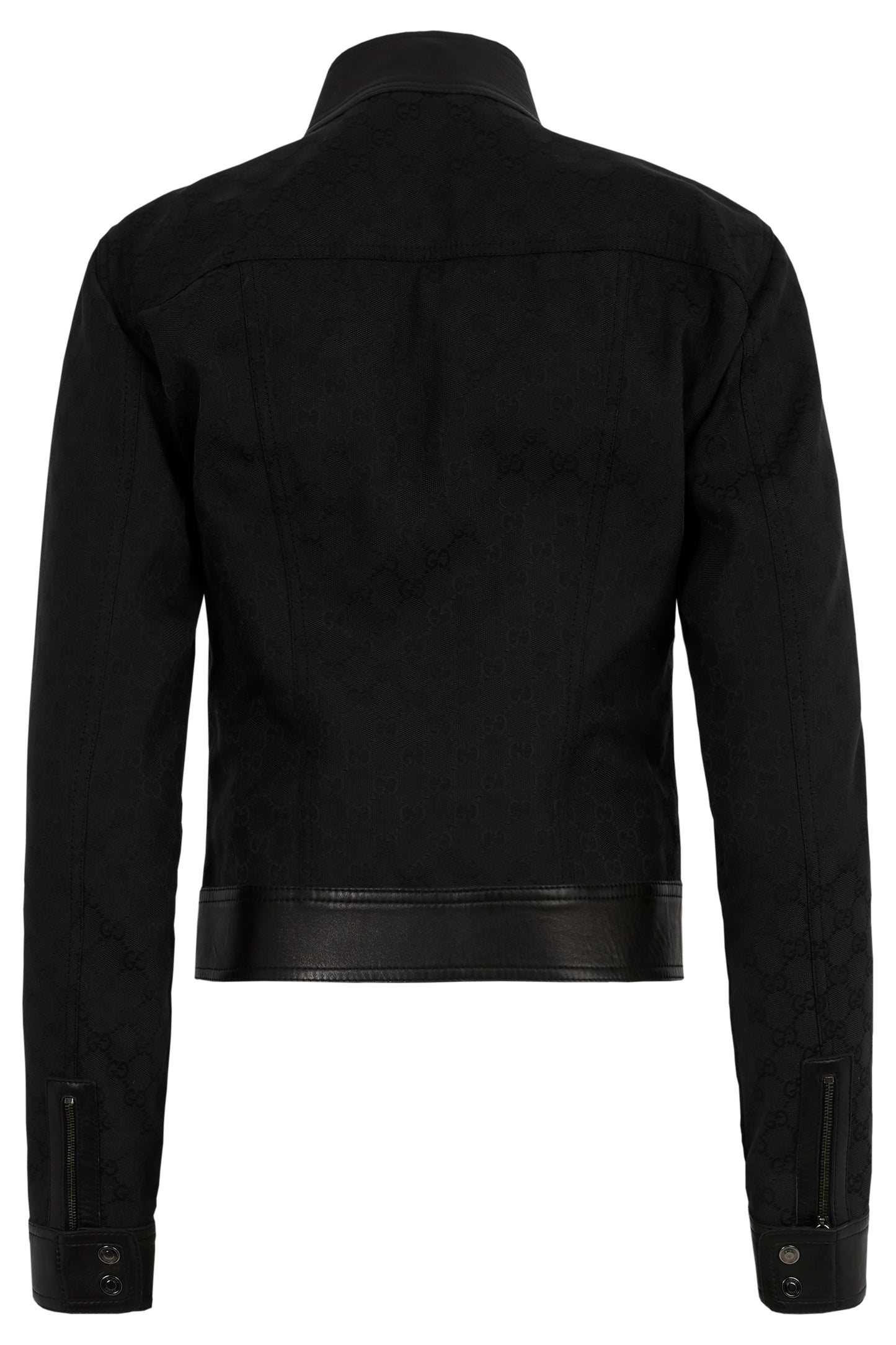 Vintage Gucci F/W 2000 Black Monogram Jacket