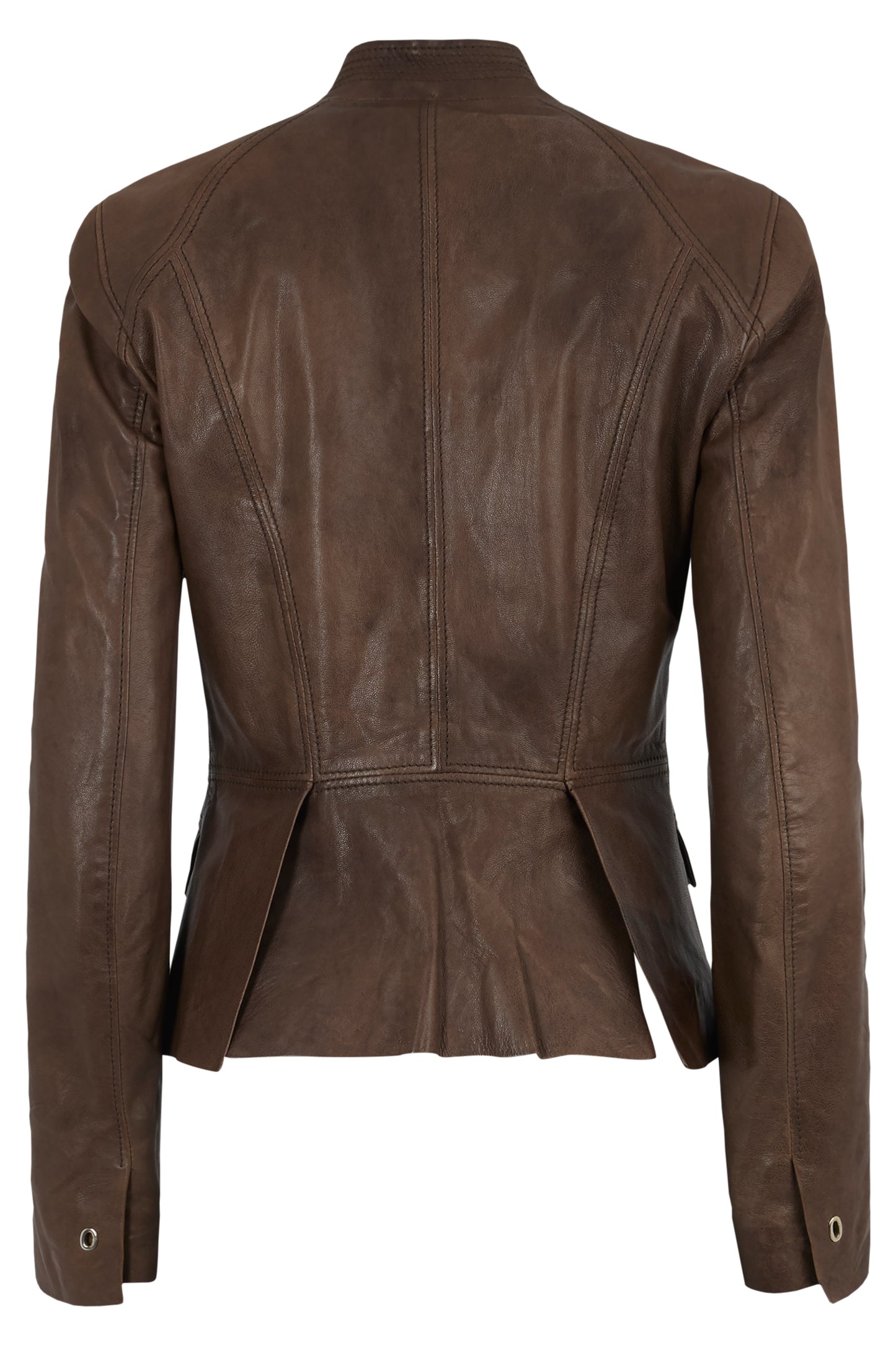 Vintage 2009 Just Cavalli Brown Leather Blazer