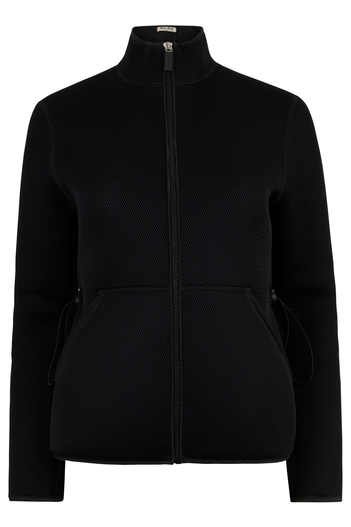 Vintage Miu Miu F/W 1999 Black Neoprene Jacket