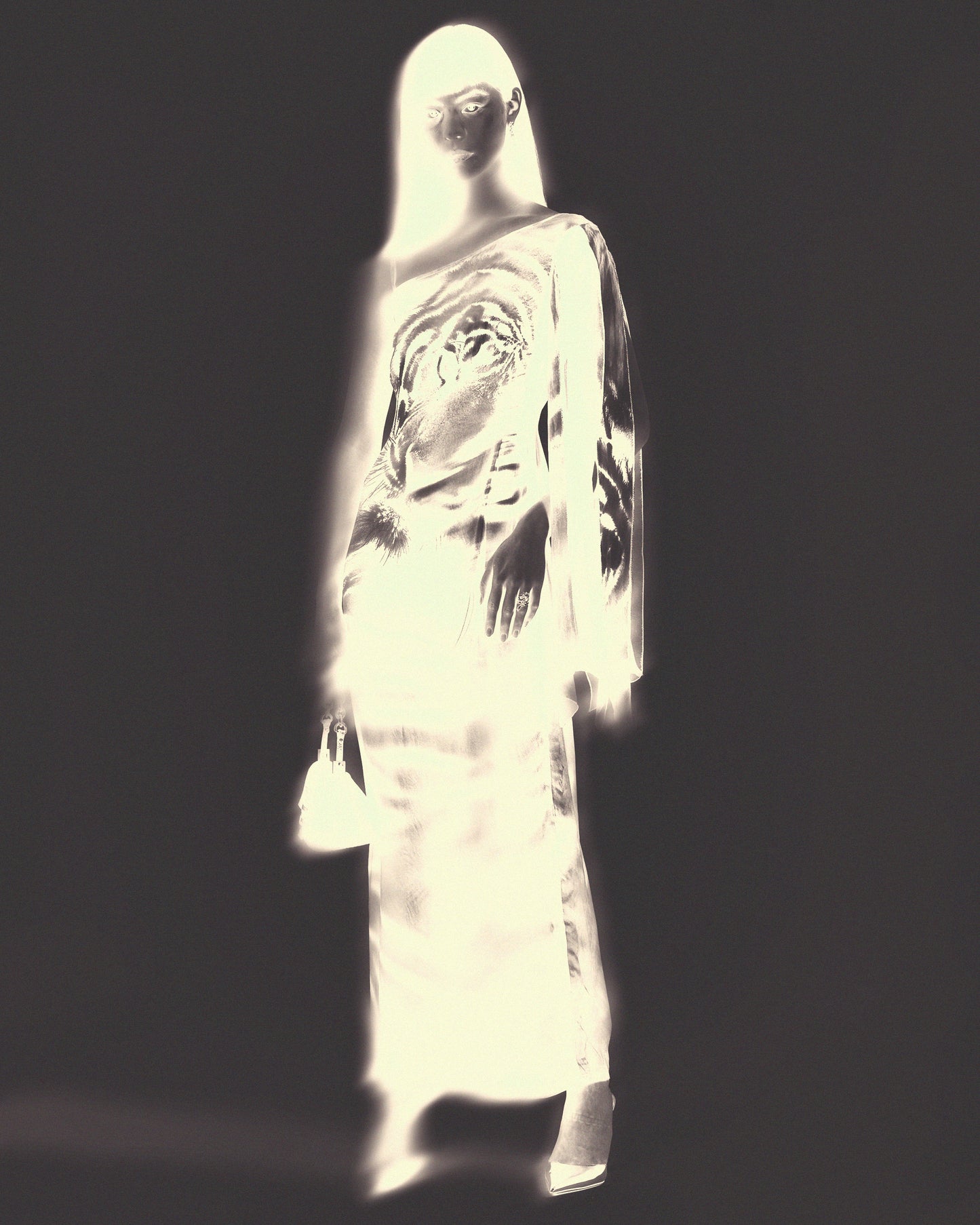 Vintage F/W 2000 Reworked Tiger Dress