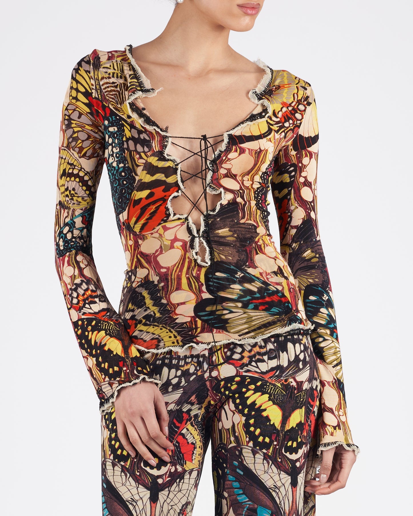 Vintage S/S 2003 Butterfly Co-ord