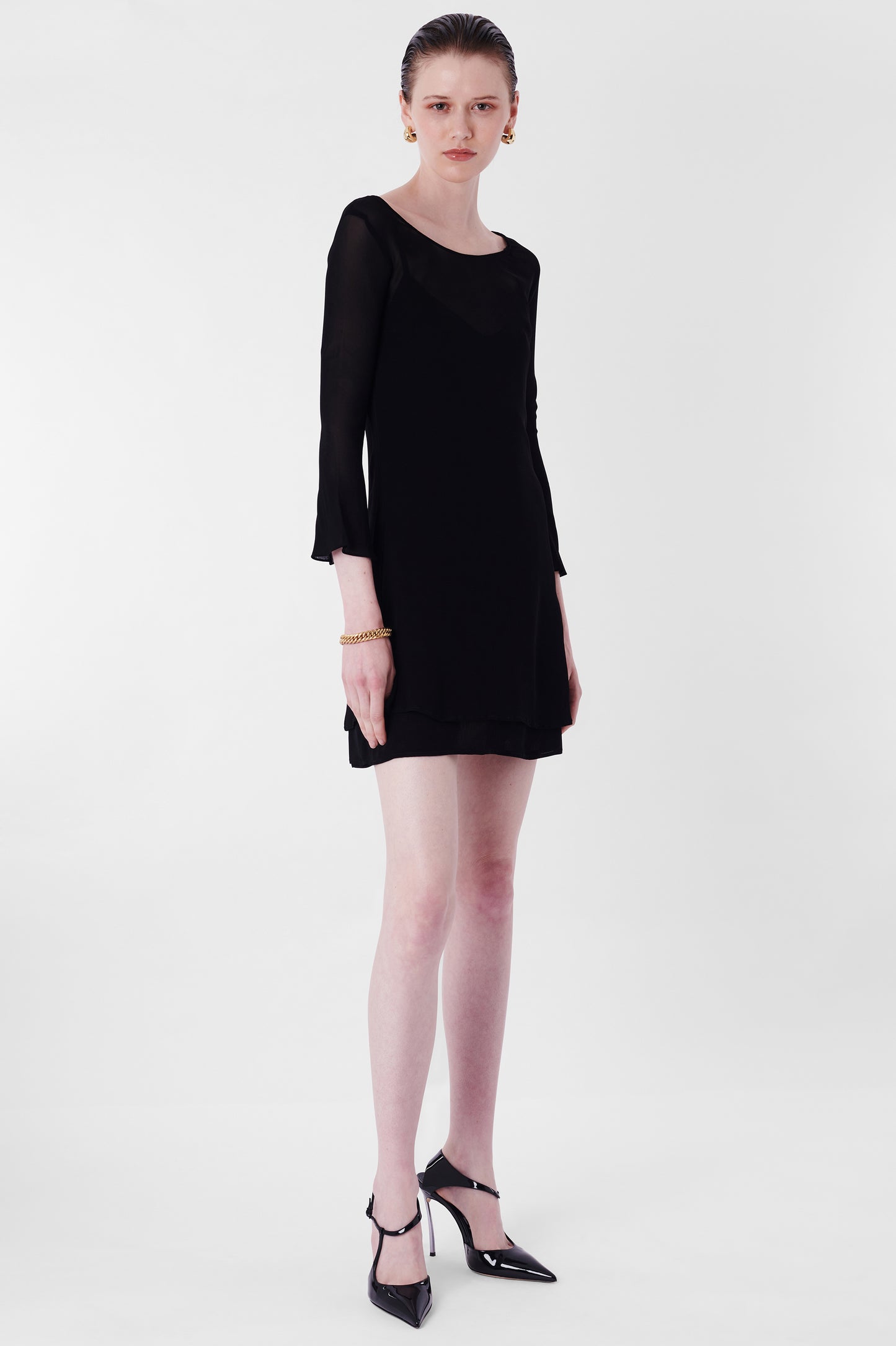 Vintage 1994 Black Mini Dress
