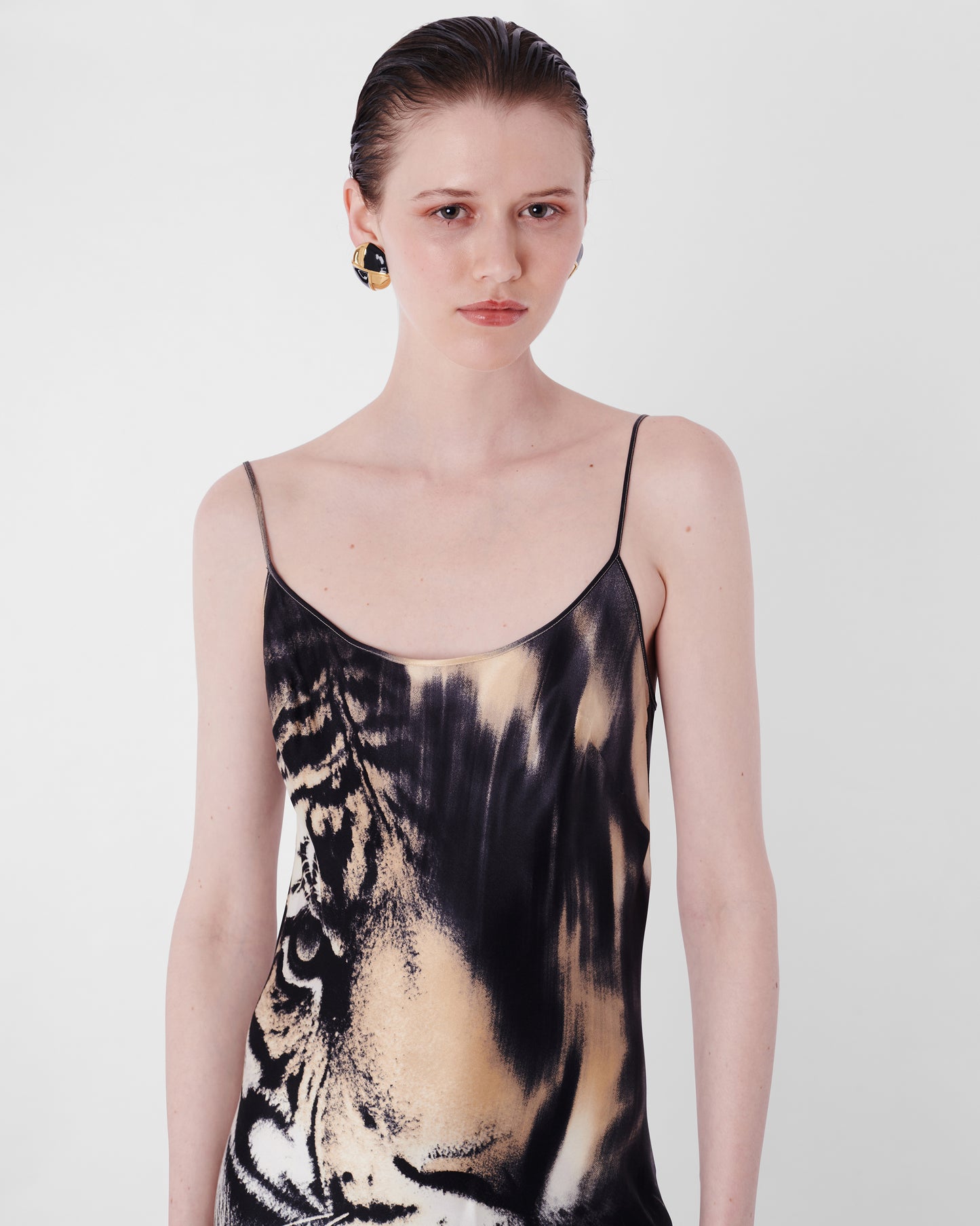 Vintage F/W 2000 Tiger Slip Dress