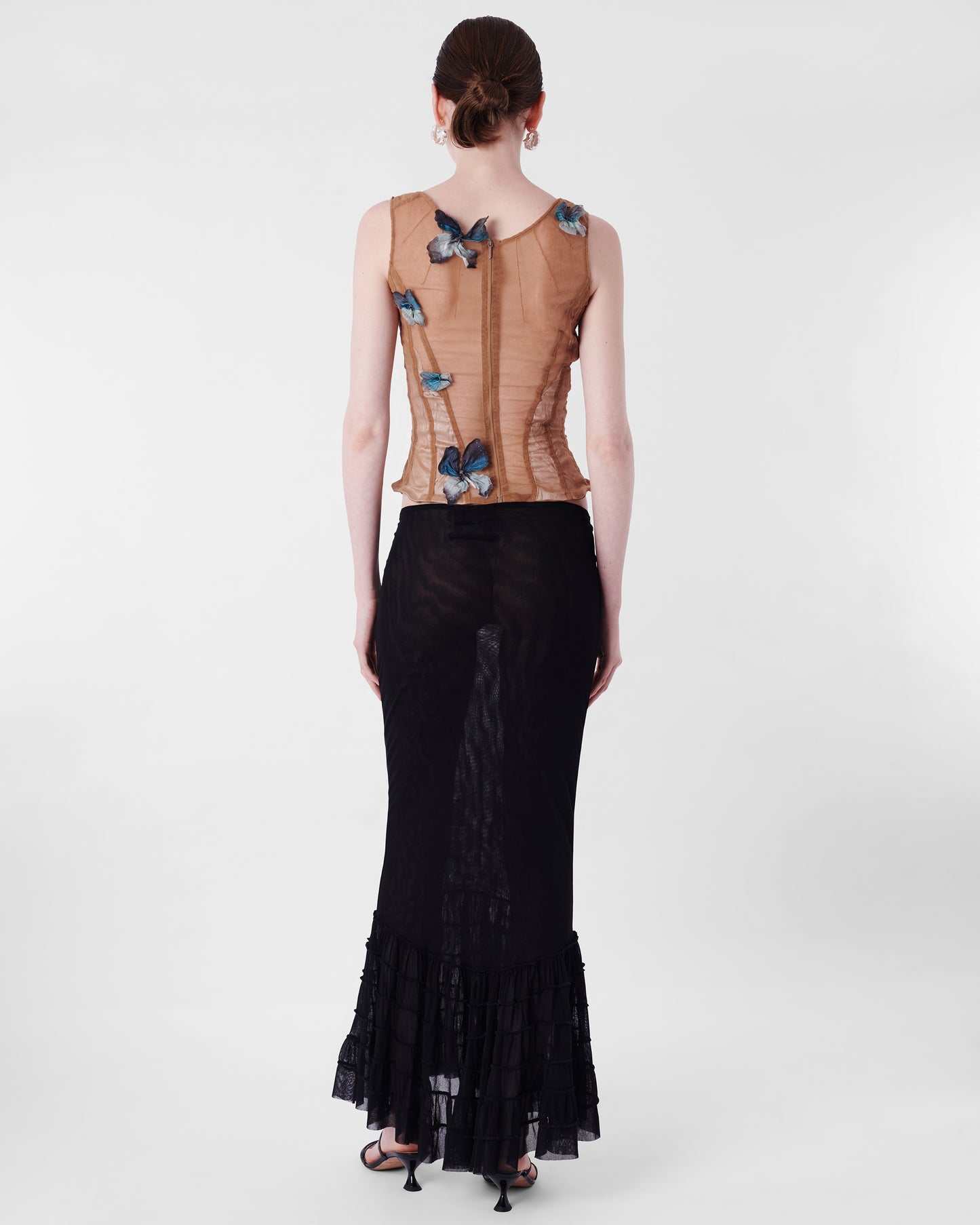 Vintage 1998 Butterfly Corset Top