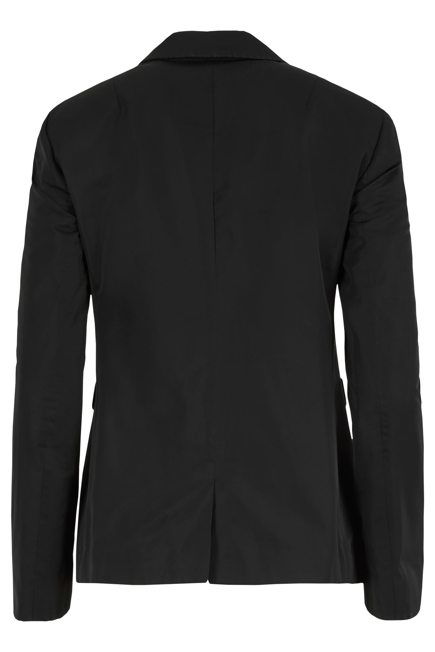 Jil Sander Black Satin Blazer