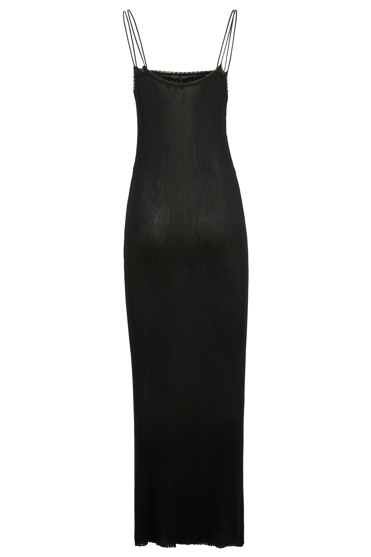 Vintage Christian Lacroix Knit Black Dress