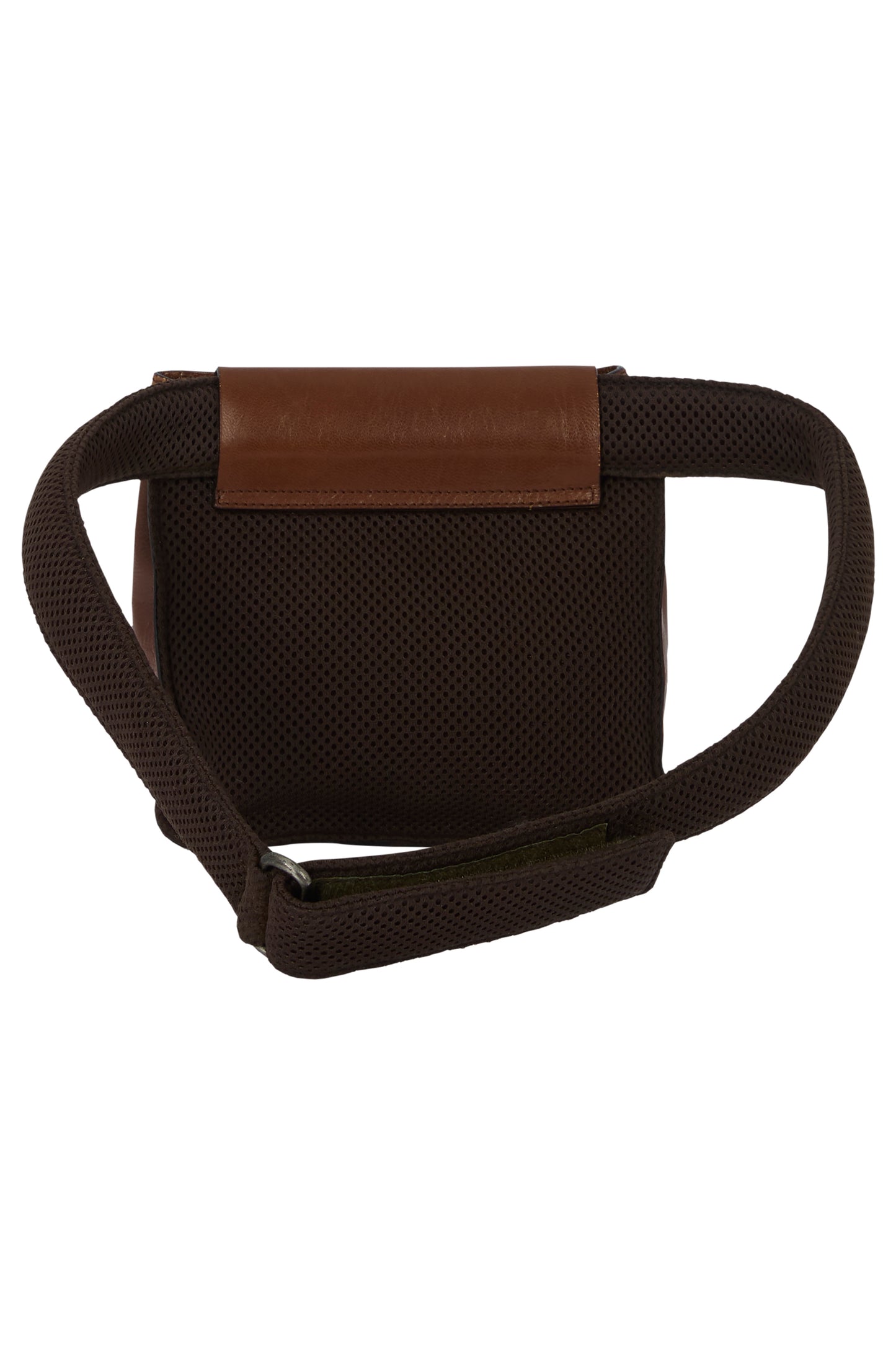 Vintage Miu Miu 1999 Brown Leather Belt Bag