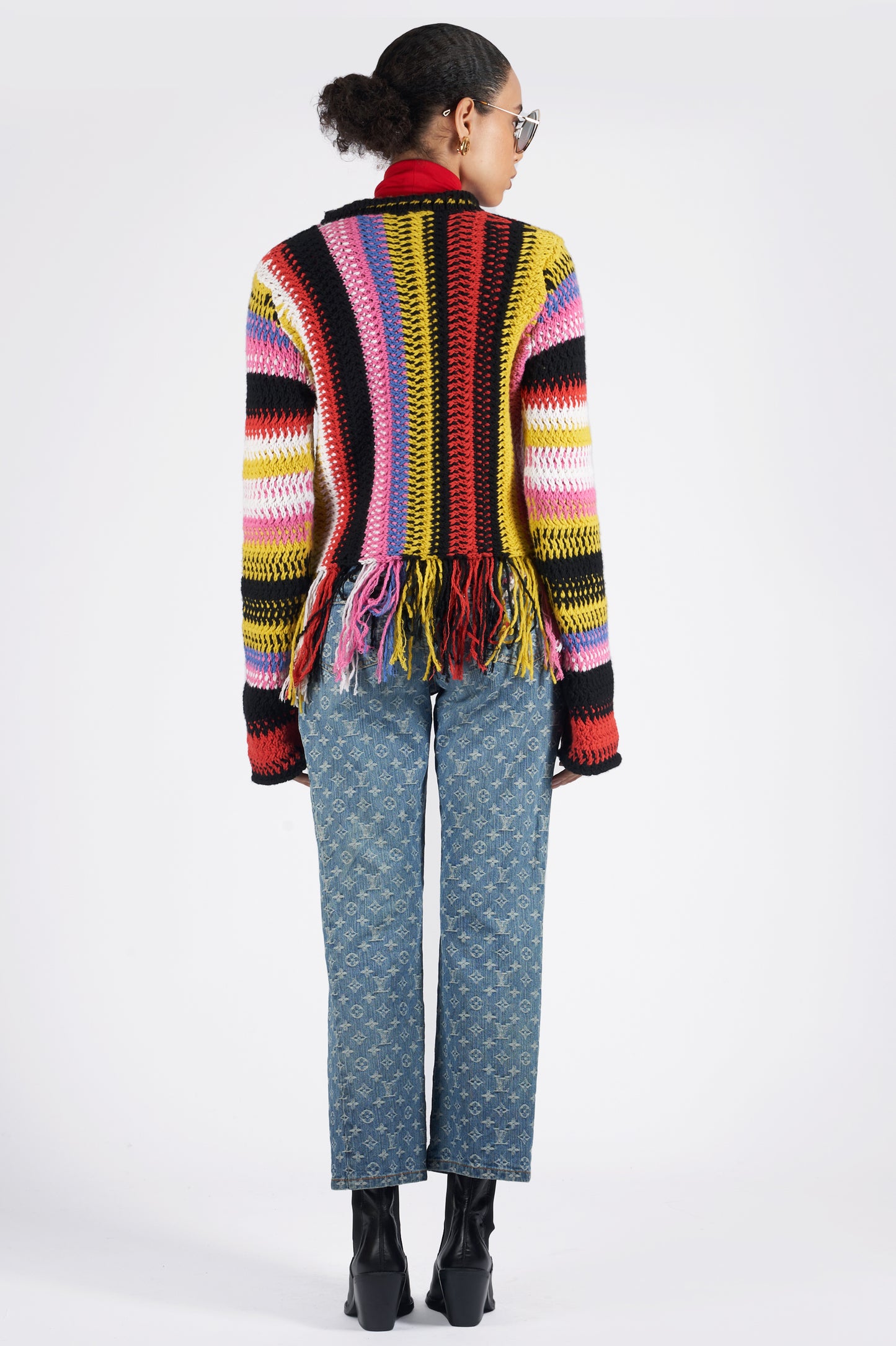 Knitted Tassel Jumper