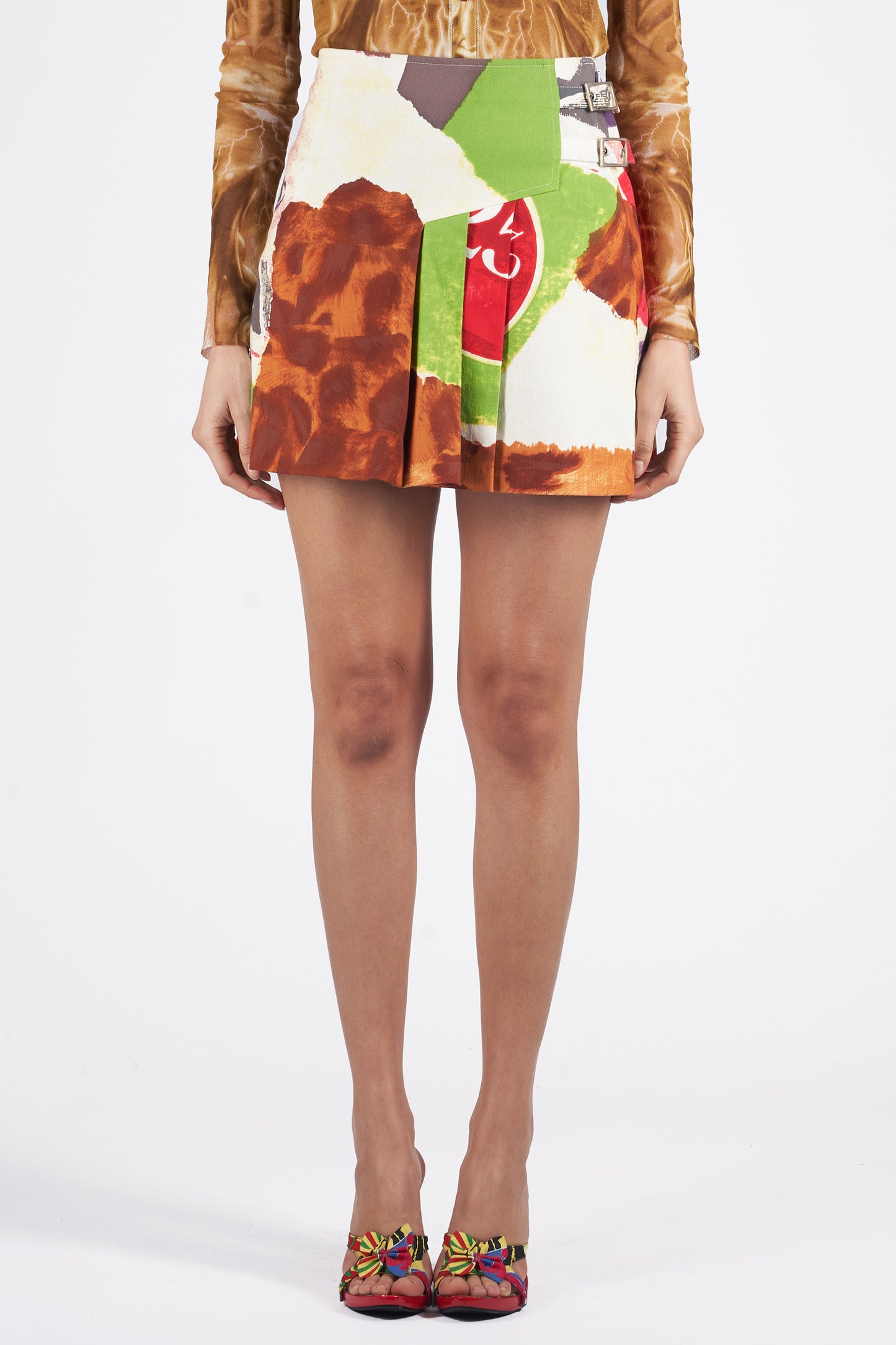 Vintage S/S 2003 Fashion Victim Mini Skirt