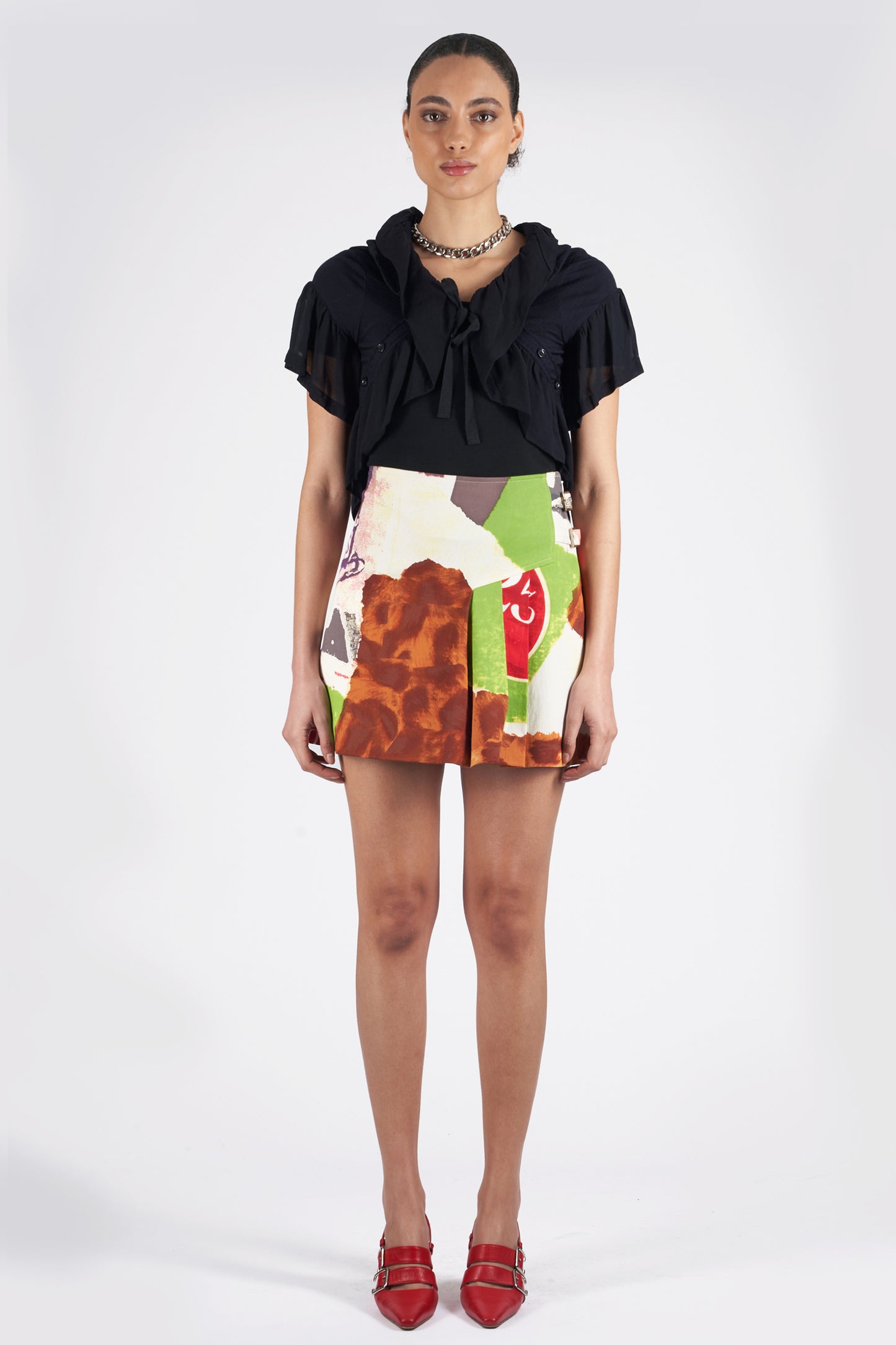 2008/09 Tie Ruffled Top