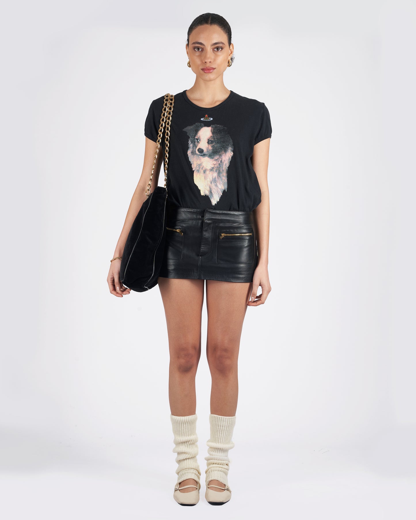 Vintage F/W 1993 Dog Print T-shirt