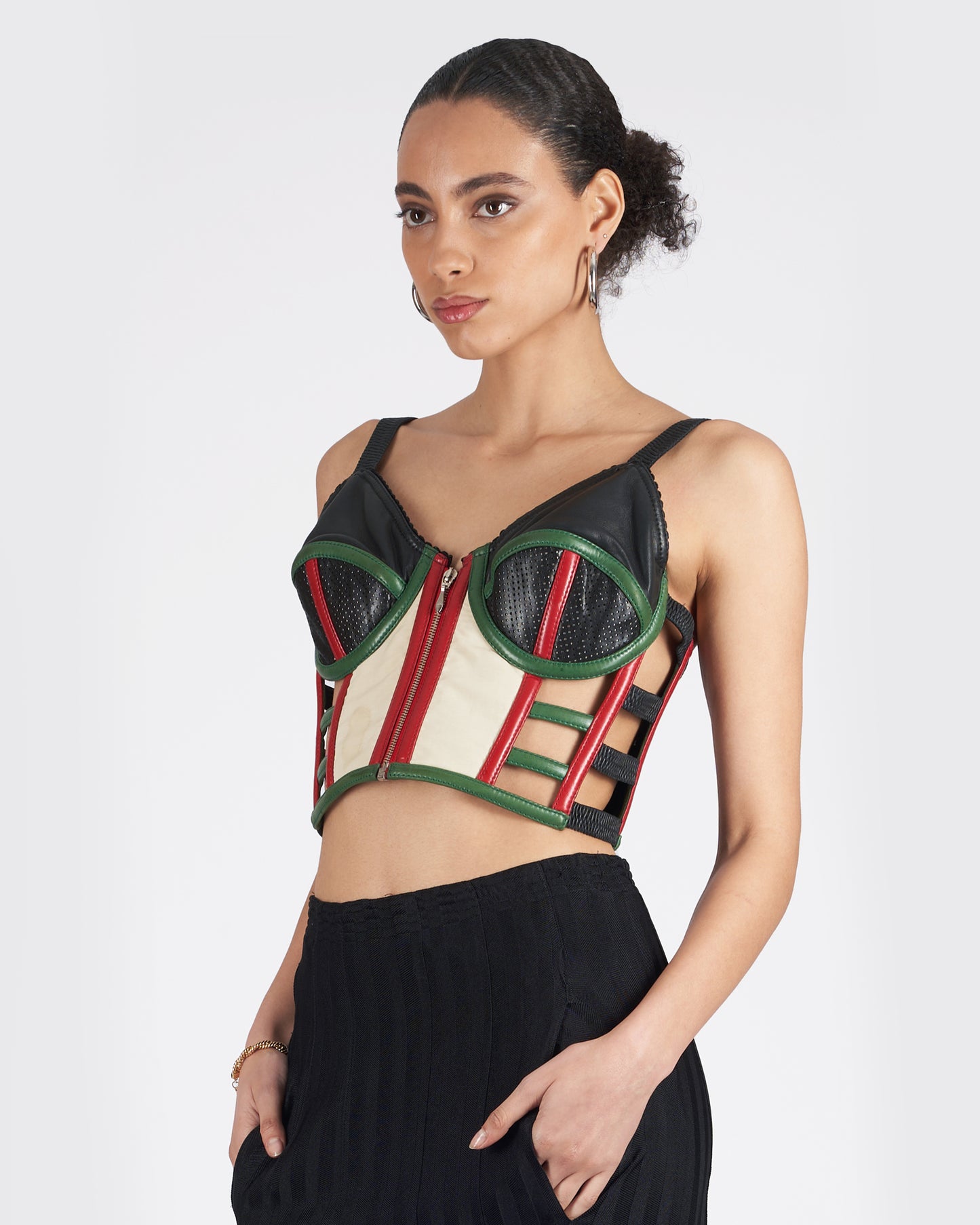 Vintage S/S 1991 The Gaultier Racer Corset Top