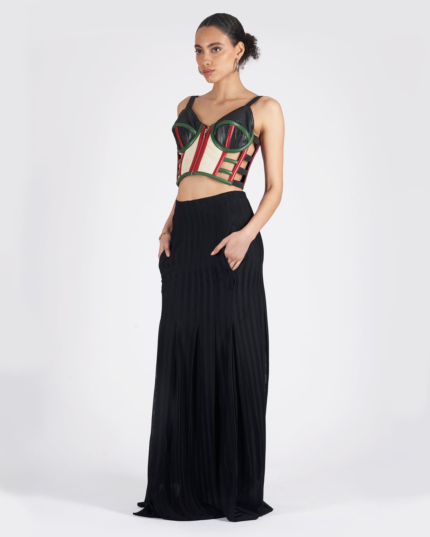 Vintage S/S 1991 The Gaultier Racer Corset Top