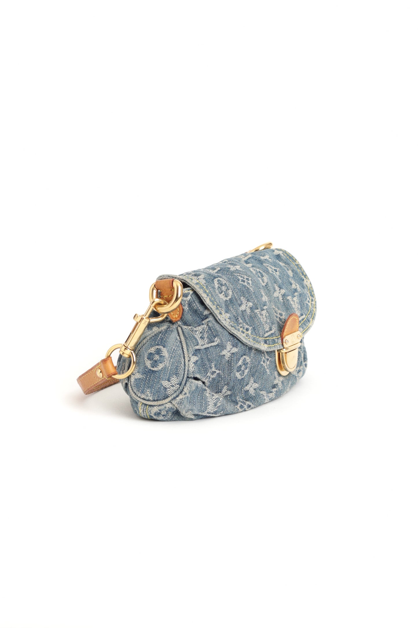 2006 Blue Denim Pleaty Bag