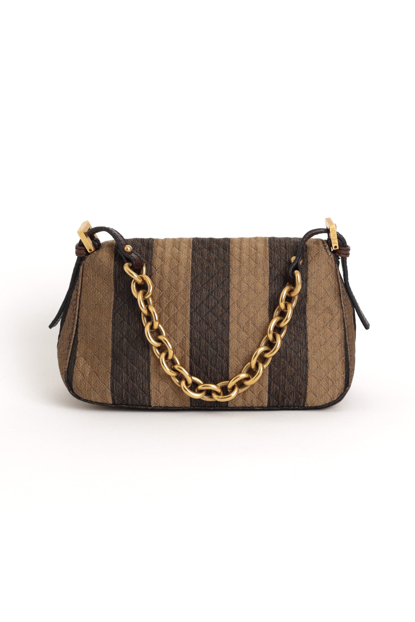 2000’s Striped Mini Baguette Bag