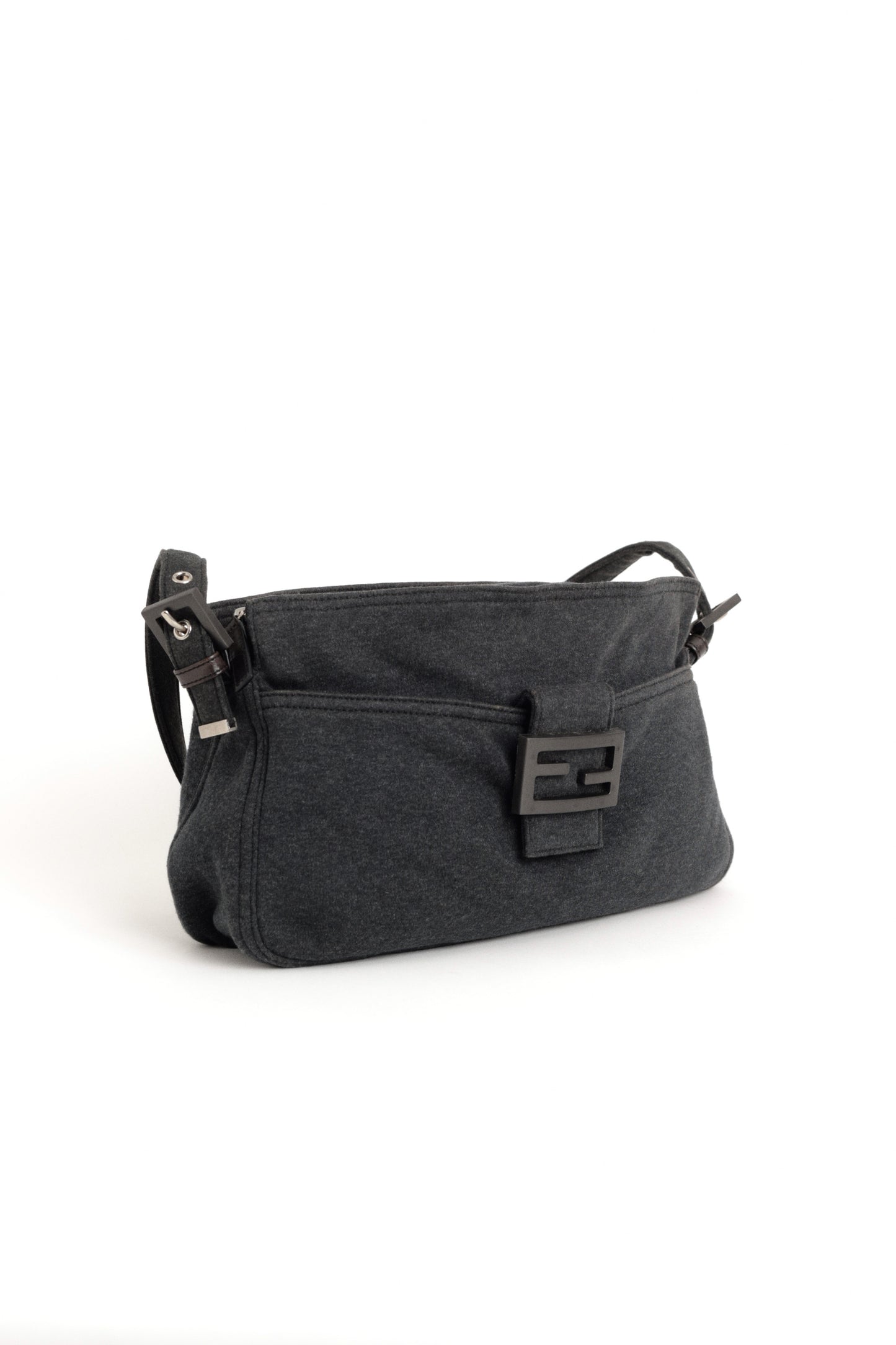 Vintage Wool Baguette Bag