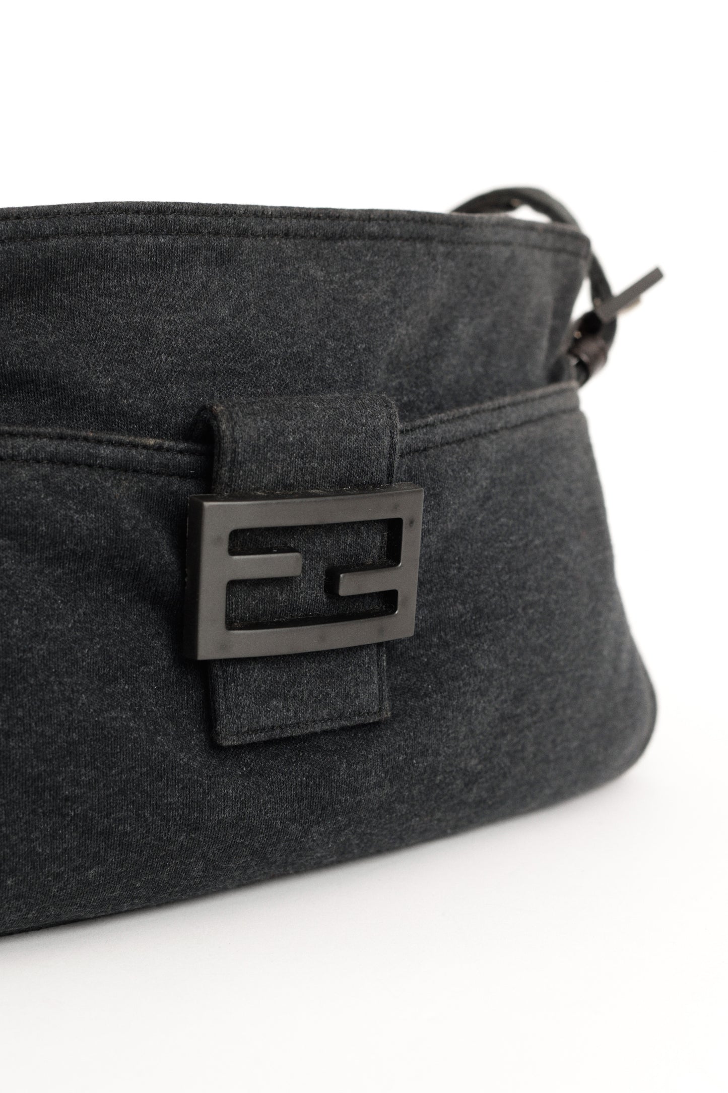 Vintage Wool Baguette Bag