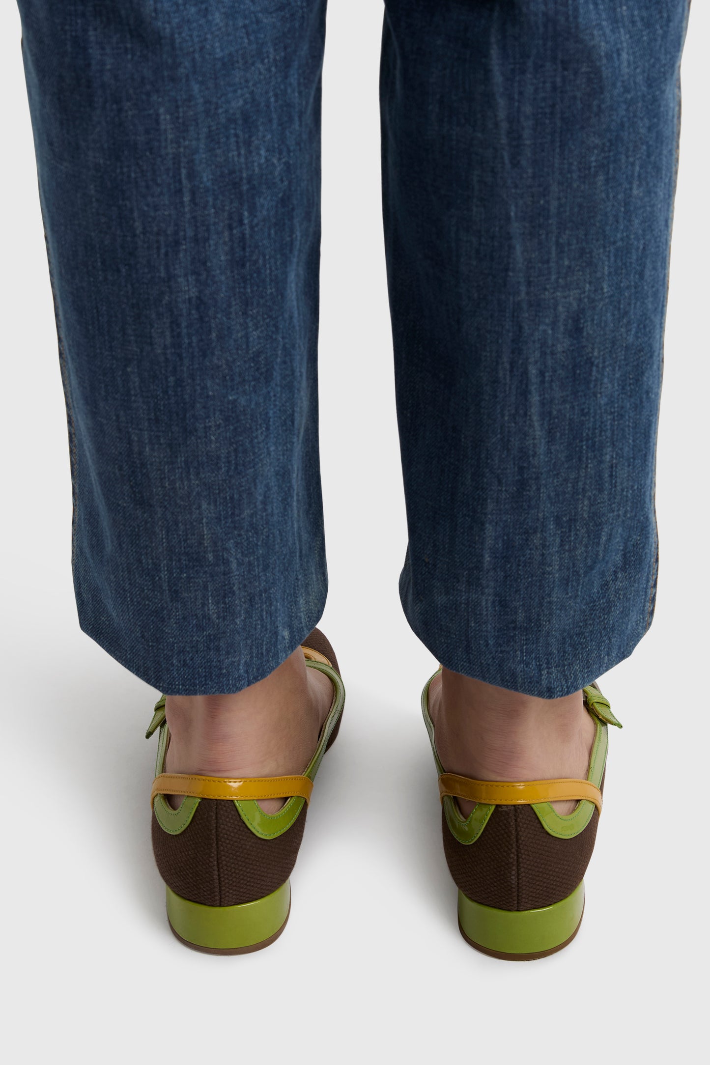 Vintage 2000's Prada Three Tones Ballet Pumps