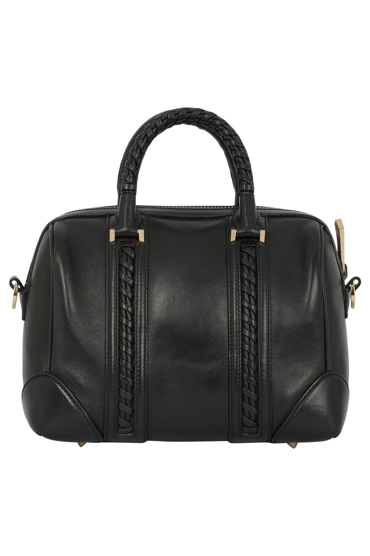 Givenchy Black Leather Bowler Bag