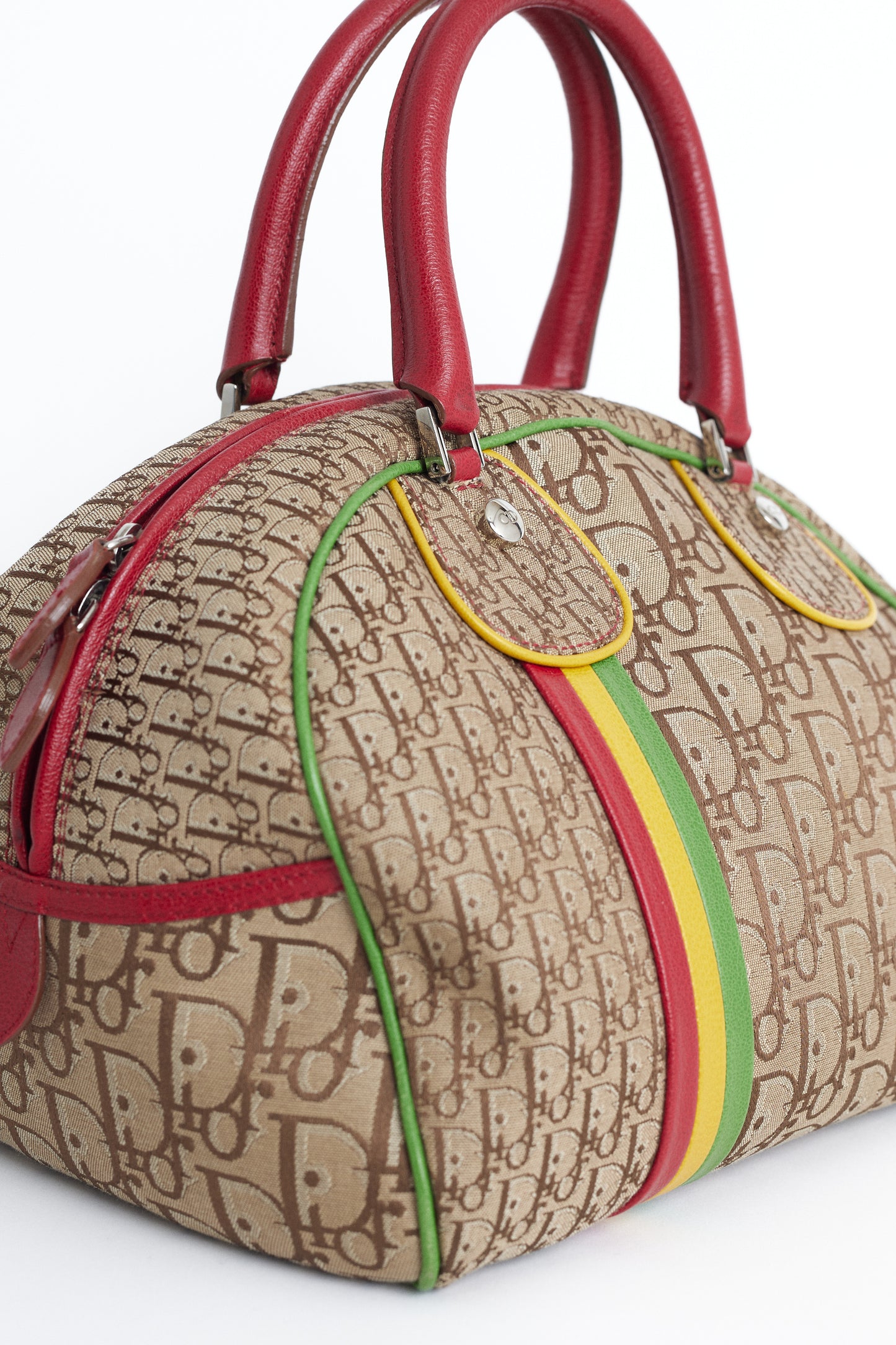 2004 Rasta Print Bowling Bag