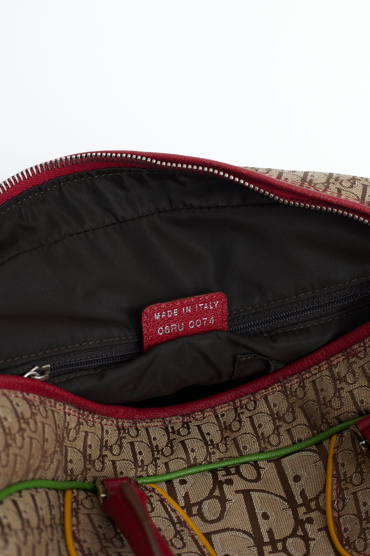 2004 Rasta Print Bowling Bag