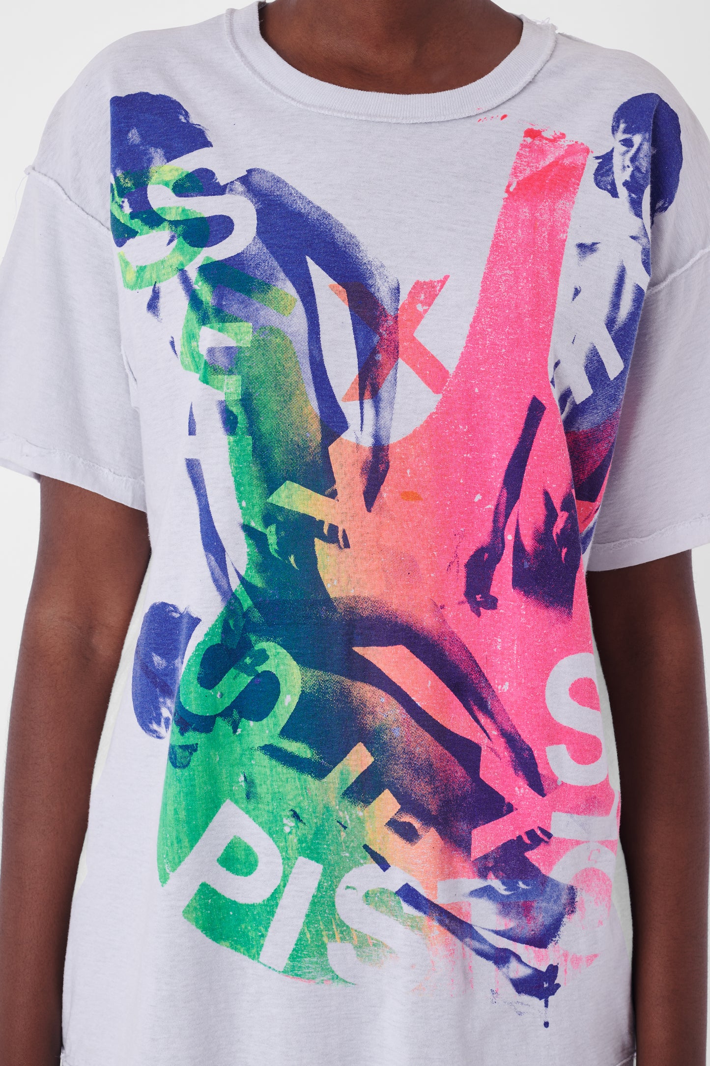 Vintage Early 1980's Print T-shirt By Jaimie Reid