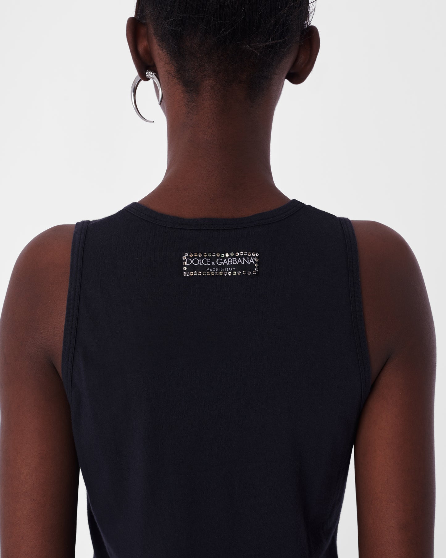 Vintage S/S 2001 'Like A Virgin' Black Tank Top