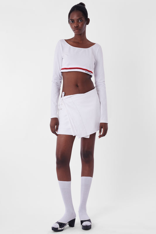 2021 Cropped White Top