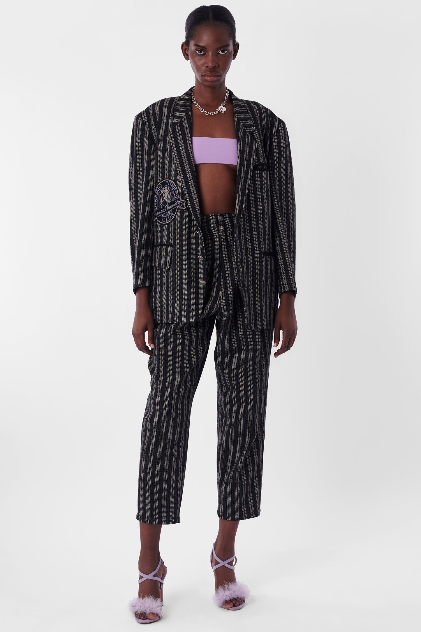 Vintage 1980's Pinstripe Suit