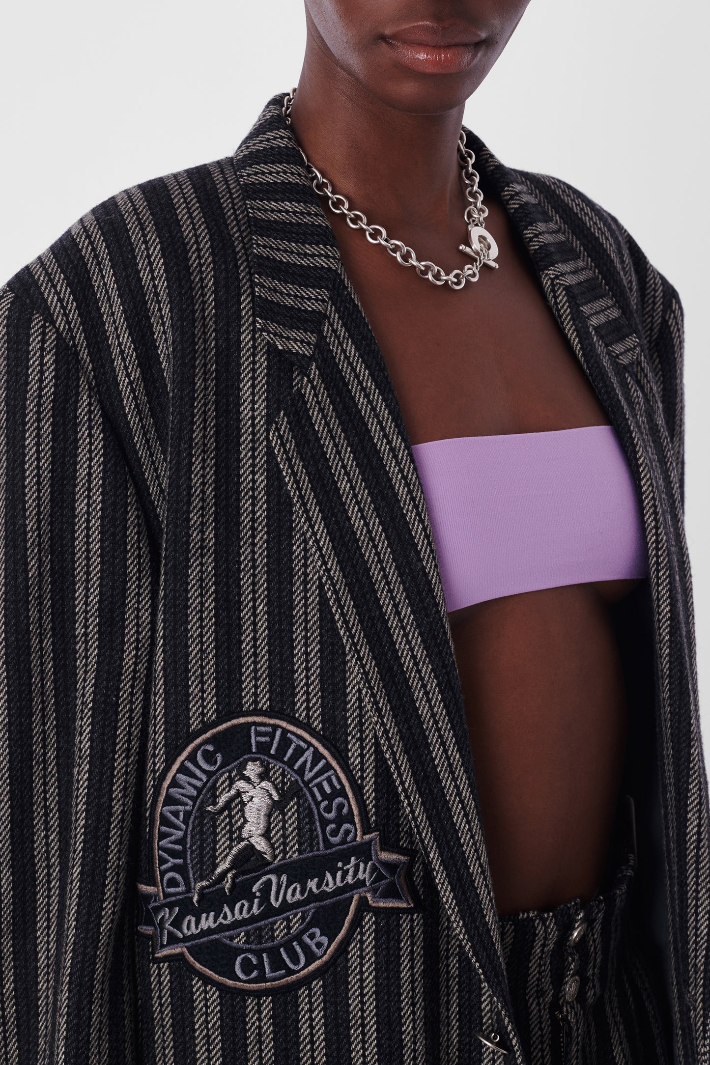 Vintage 1980's Pinstripe Suit