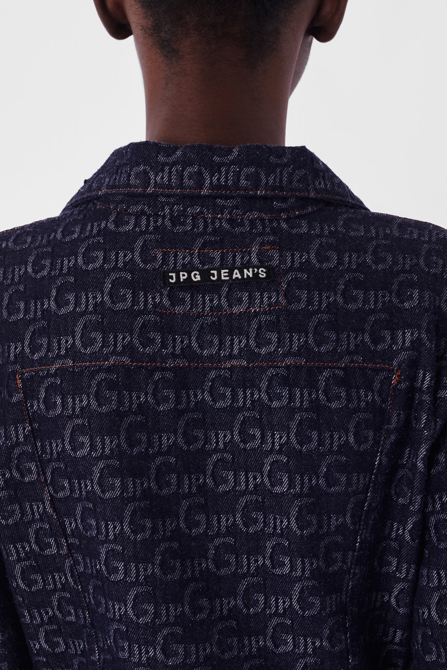 Vintage 1990's Monogram Denim Jumpsuit