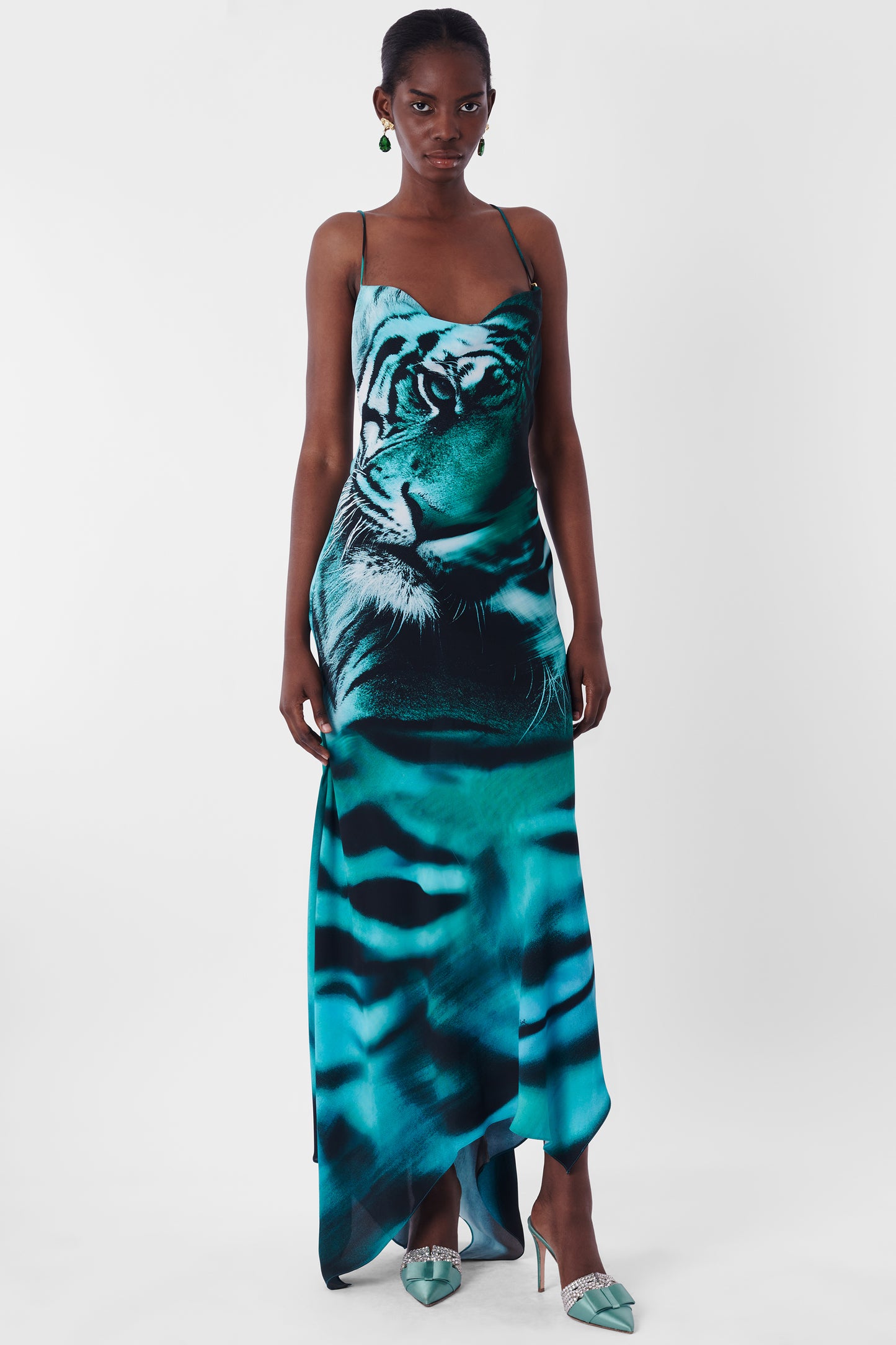 S/S 2022 Blue Tiger Dress