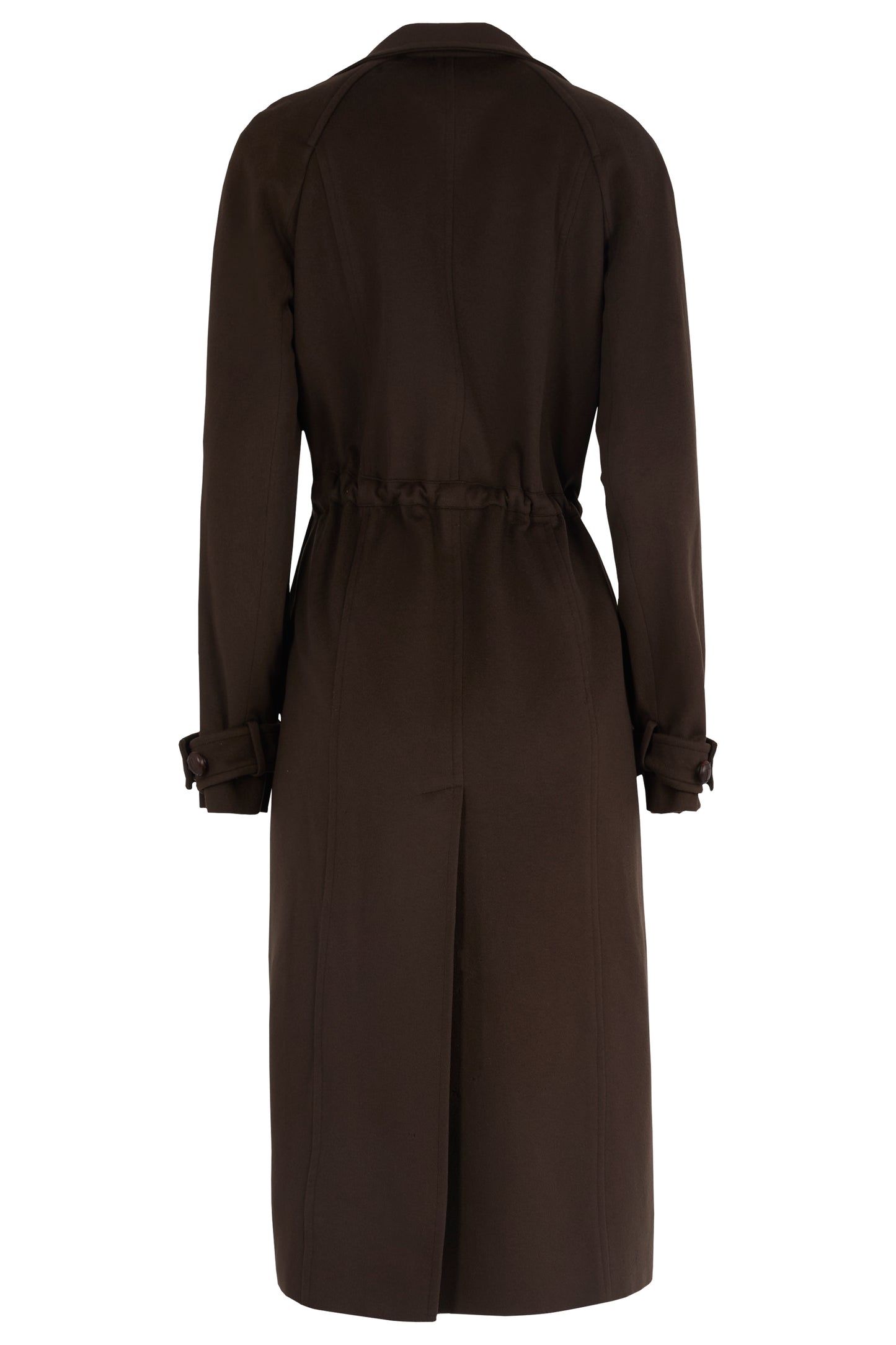 Vintage Yves Saint Laurent F/W 2004 Brown Wool Coat