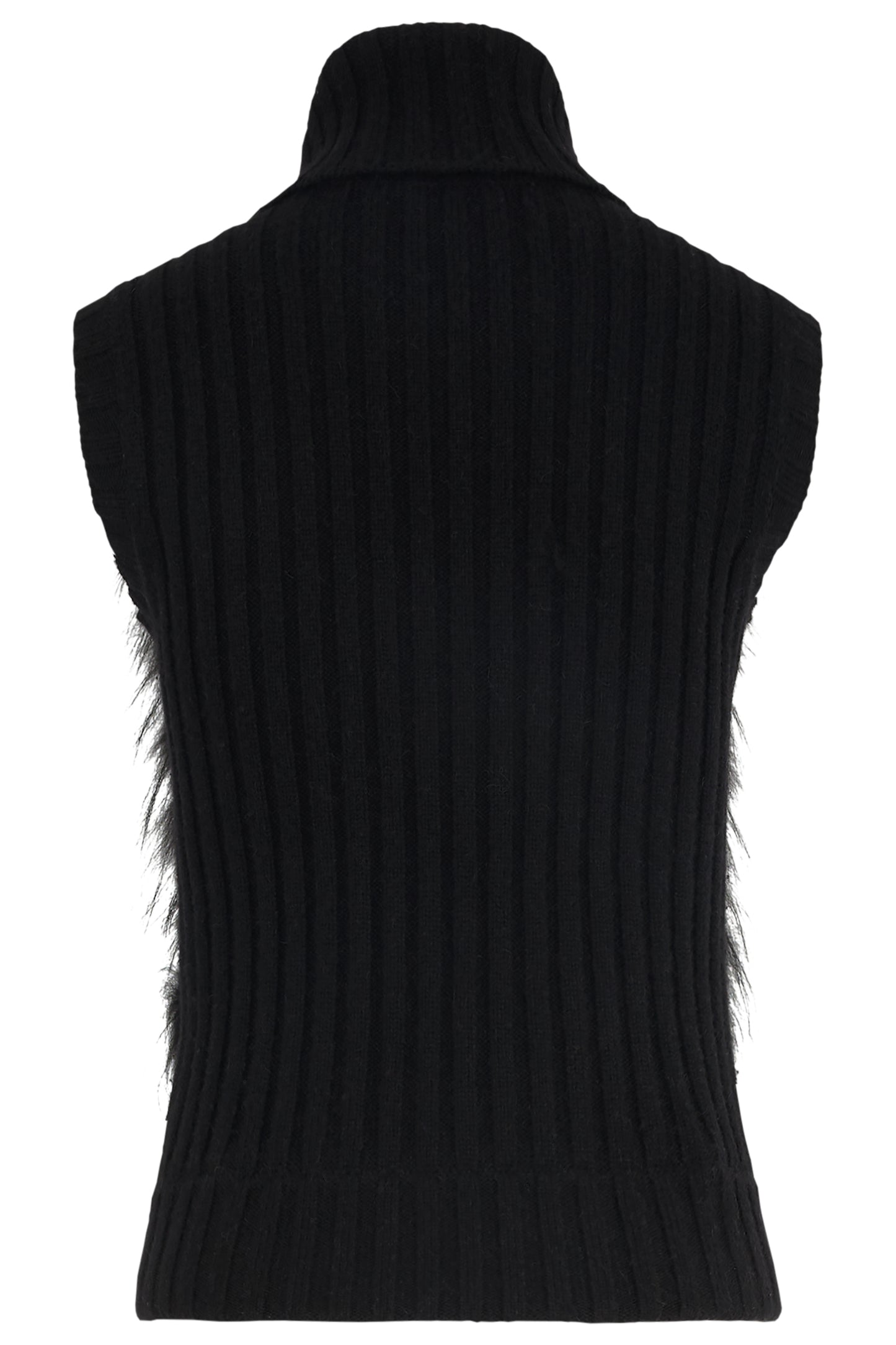 Vintage 2000's Gucci By Tom Ford Knit Fur Top