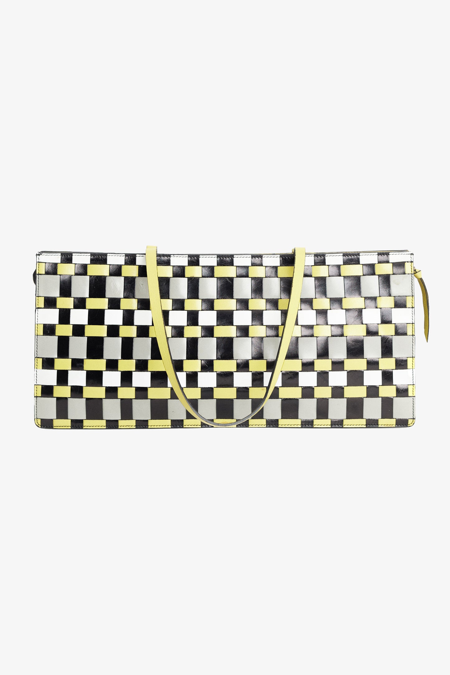 Vintage 1990's Woven Baguette Shoulder Bag