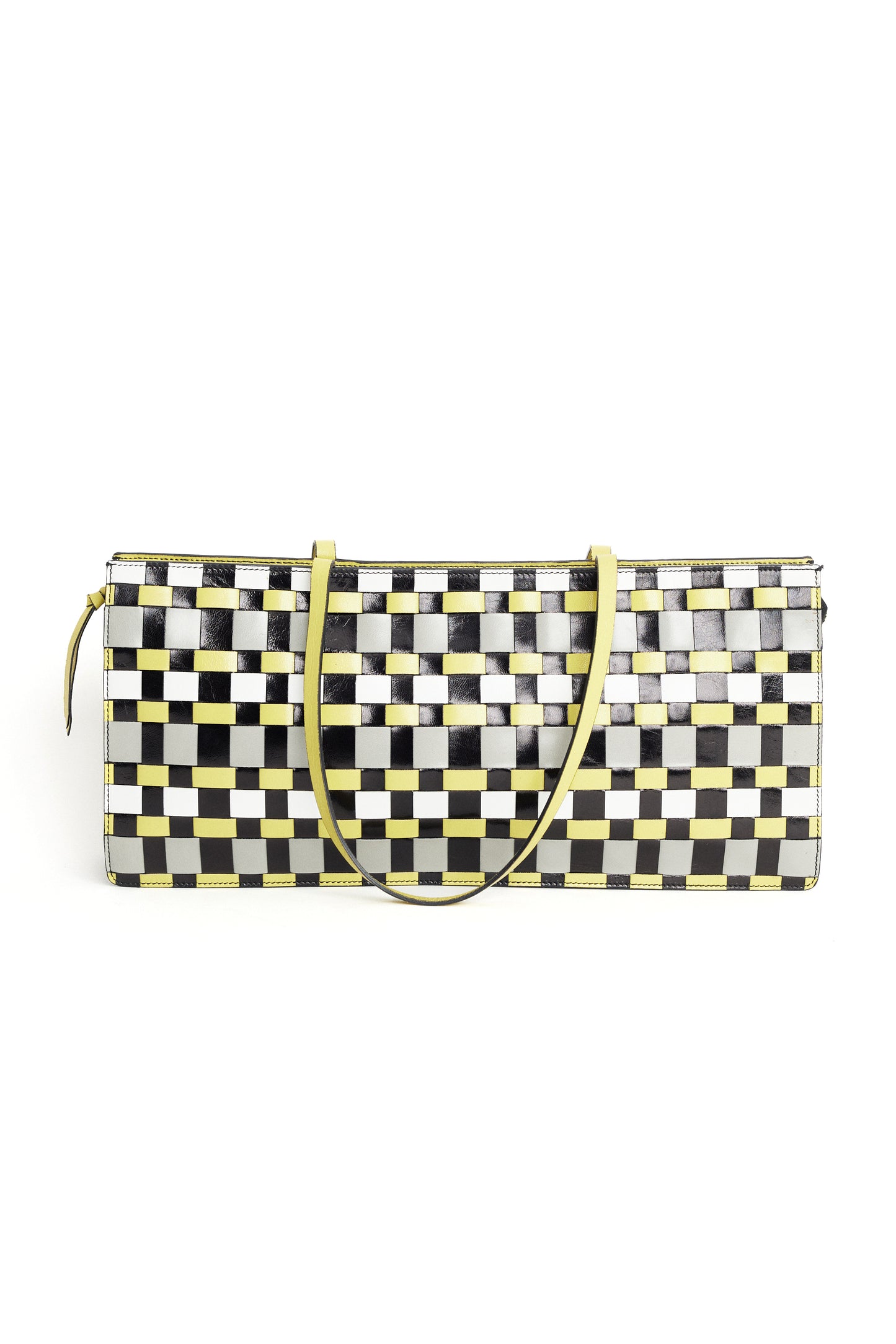 Vintage 1990's Woven Baguette Shoulder Bag